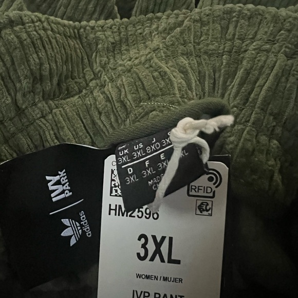 Adidas X Ivy Park Corduroy Cargo Zipper Pants - Picture 5 of 7